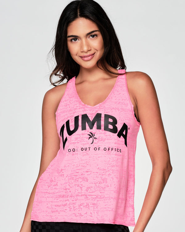 Zumba Vacay V-Neck Tank