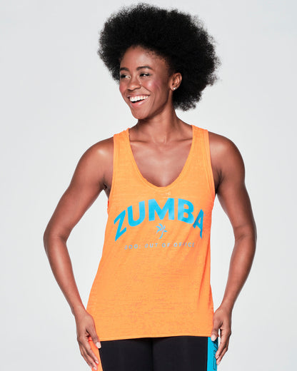 Zumba Vacay V-Neck Tank