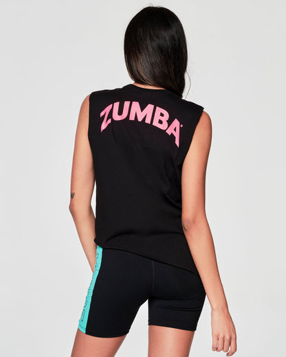 Zumba Coastal Club Asymmetrical Tank