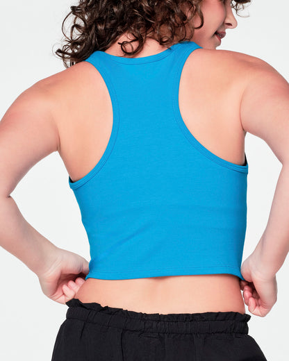 Zumba Vibrant Crop Racerback