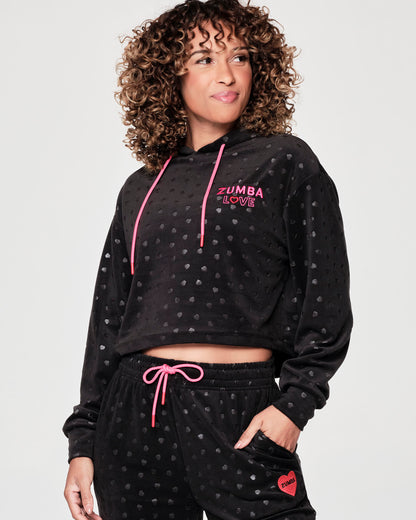 Zumba Kiss Crop Sweatshirt