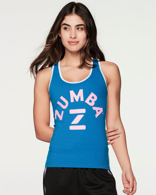 Zumba Mesh Athletic Tank Tops for Women