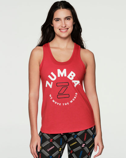 Zumba Move The World Tank