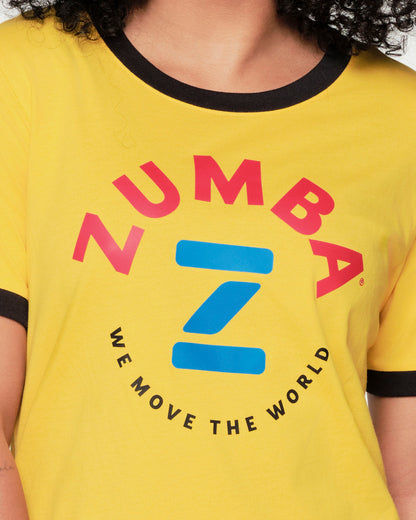 Zumba Retro Ringer Tee