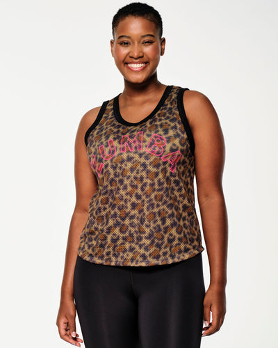 Zumba Animal Expedition Mesh Tank