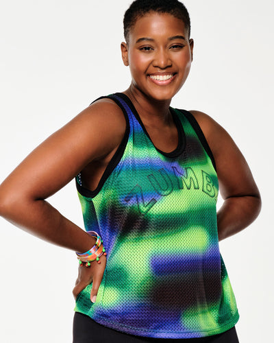 Zumba Tropidelic Mesh Tank