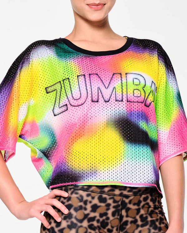 Zumba Tropidelic Mesh Top