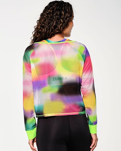 Zumba Tropidelic Mesh Pullover