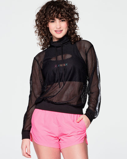 Zumba Upbeat Mesh Pullover