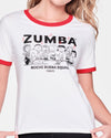 Zumba X Peanuts Ringer Tee