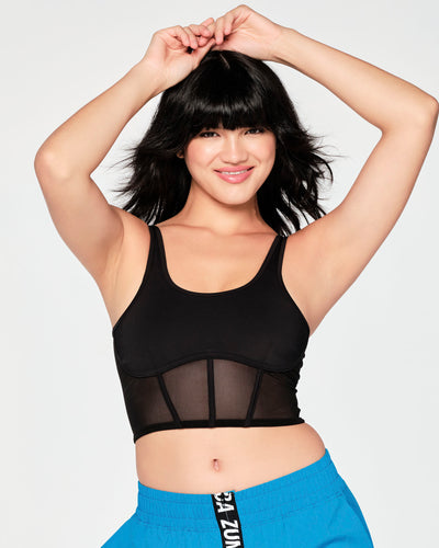 Zumba Corset Crop Tank