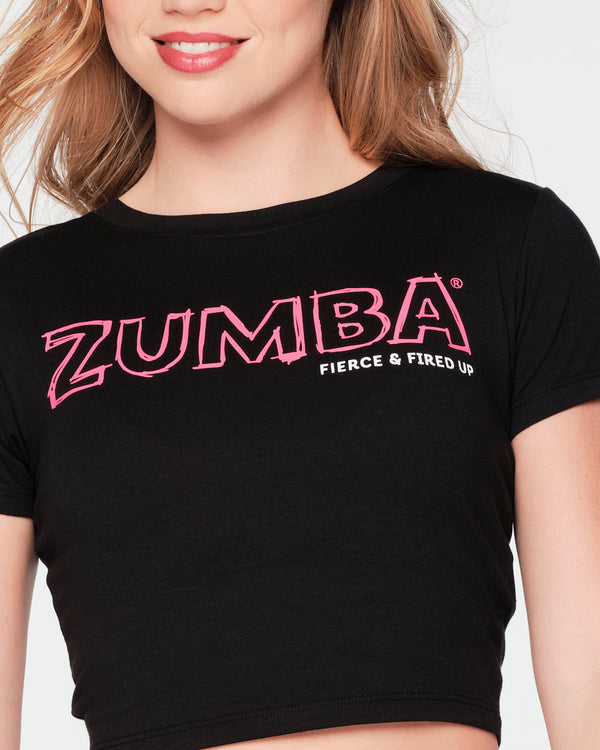 Zumba Fired Up Crop Top