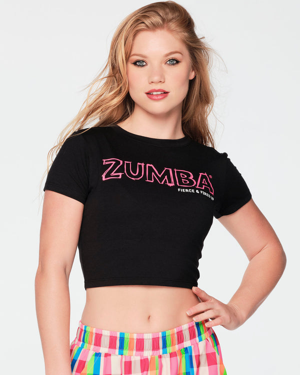 Zumba Fired Up Crop Top