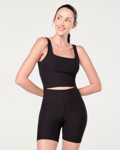 Zumba Prep Crop Tank With Shelf Bra