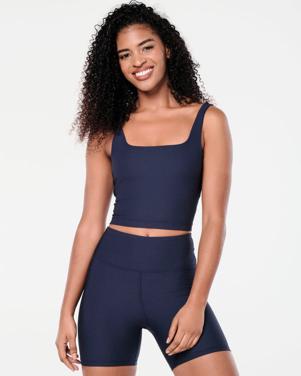 Zumba Prep Crop Tank With Shelf Bra