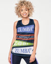 Zumba Prep Basketball Tank - Let's Go Indigo