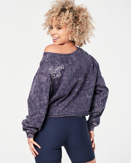 Zumba Prep Crop Sweatshirt