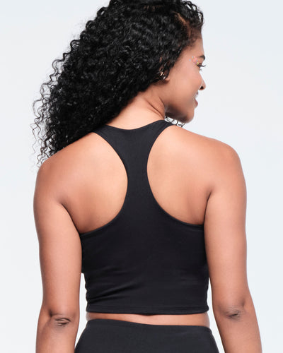 Funscape High Neck Crop Tank