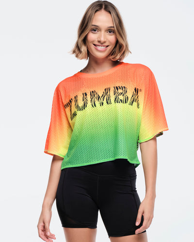 Funscape Boxy Dolman Crop Top