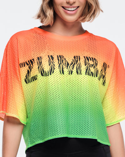 Funscape Boxy Dolman Crop Top