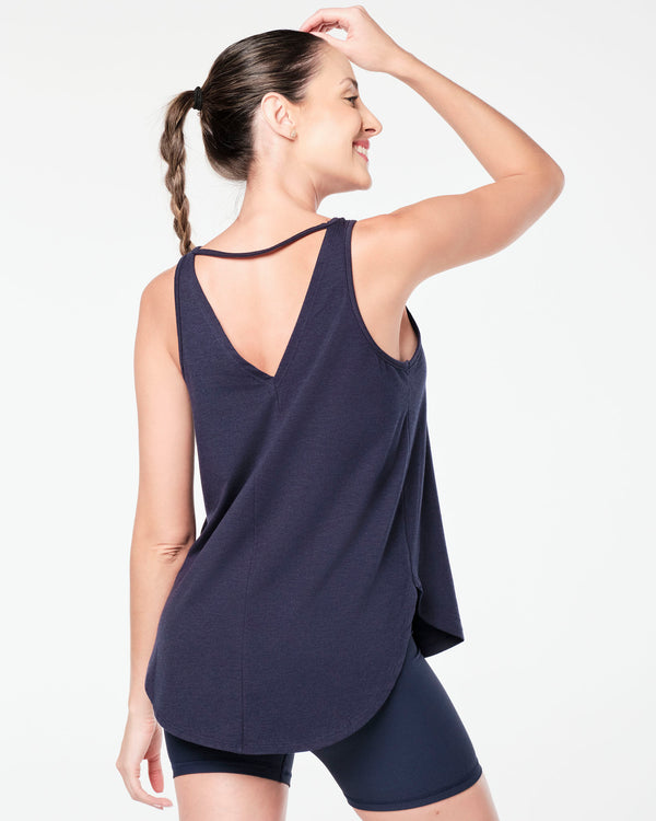 Zumba Prep Open Back Tank - Wear It Out White