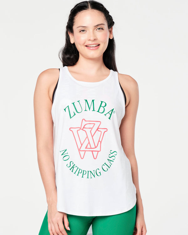 Zumba Prep Open Back Tank