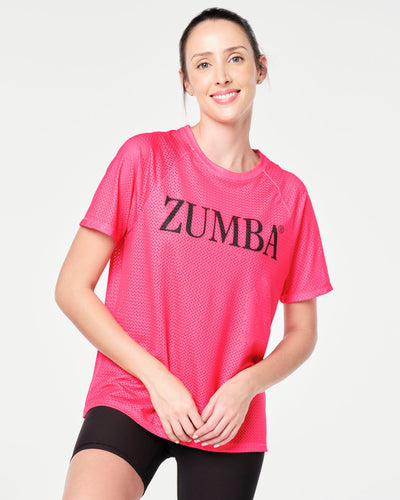 Zumba Prep Mesh Top