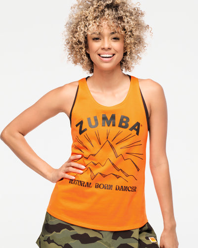 Zumba Explore Loose Tank With Round Hem