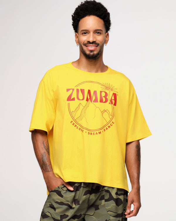 Zumba Explore Crew Neck Top