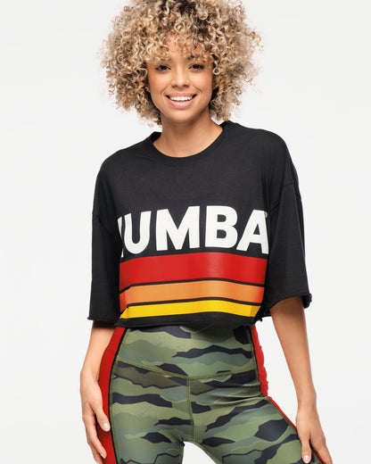 Zumba Explore Boxy Ultra Crop Top