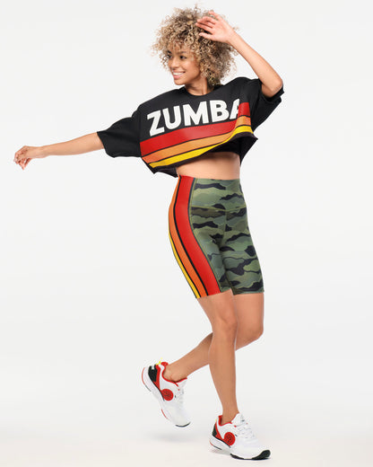 Zumba Explore Boxy Ultra Crop Top