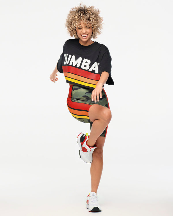 Zumba Explore Boxy Ultra Crop Top