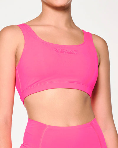 Zumba Sun And Swim Bra - Pink