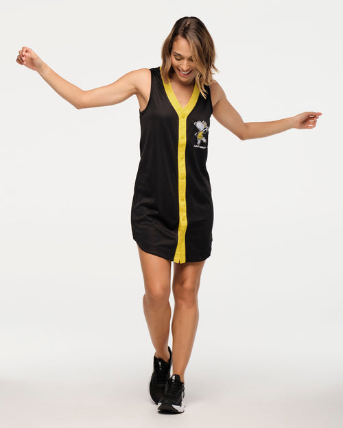 Zumba X Peanuts Sleeveless Baseball Jersey Dress