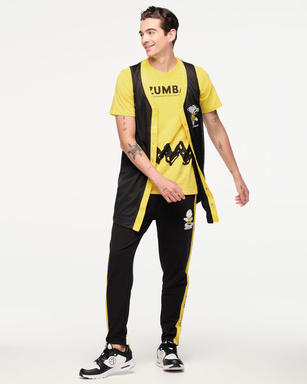 Zumba X Peanuts Sleeveless Baseball Jersey Dress