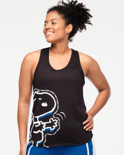 Zumba X Peanuts Easy Racerback