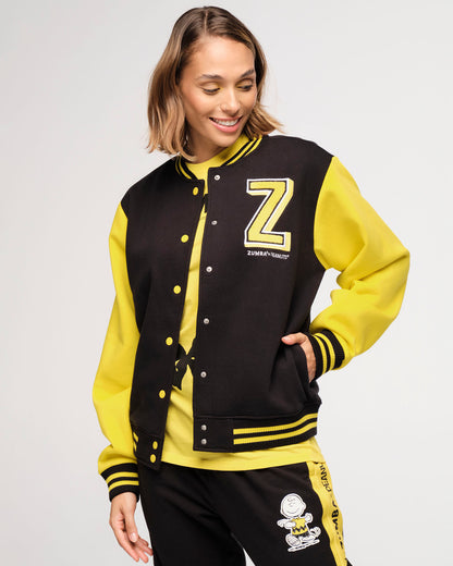 Zumba X Peanuts Varsity Jacket