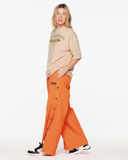 ZW X GW Wide Leg Pants With Side Snaps