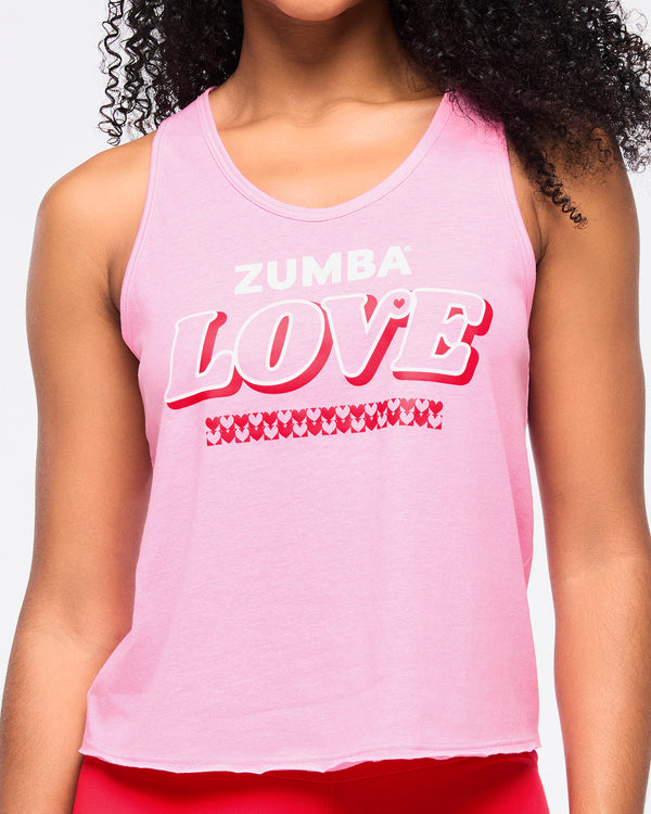 Zumba Love Loose Crop Tank