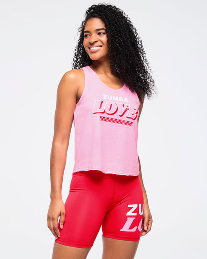 Zumba Love Loose Crop Tank