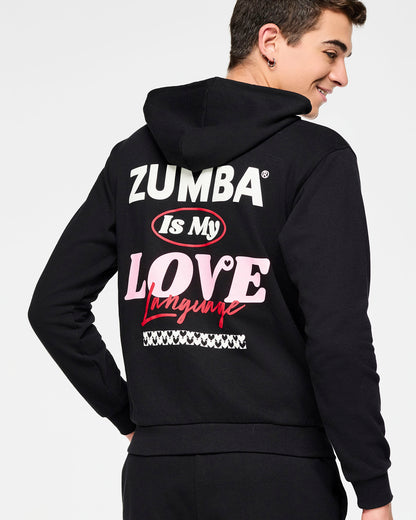 Zumba Love Zip Up Hoodie