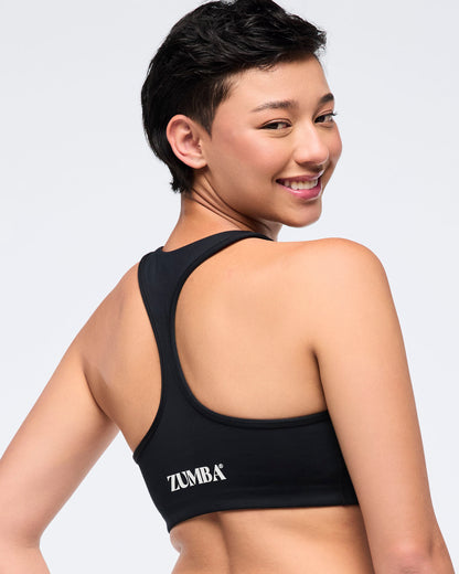 Zumba Haus Reversible Skinny V-Bra