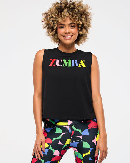 Zumba Haus Loose Muscle Tank