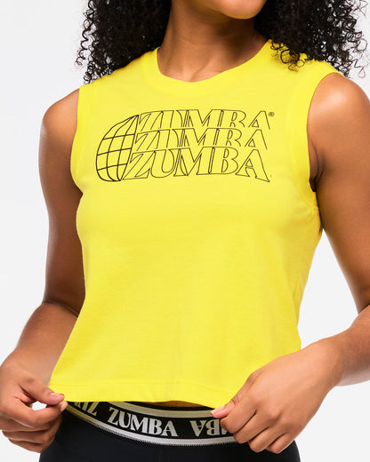 Zumba Haus Crew Neck Tank