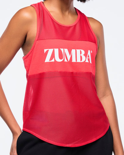 Zumba Haus Mesh Tank