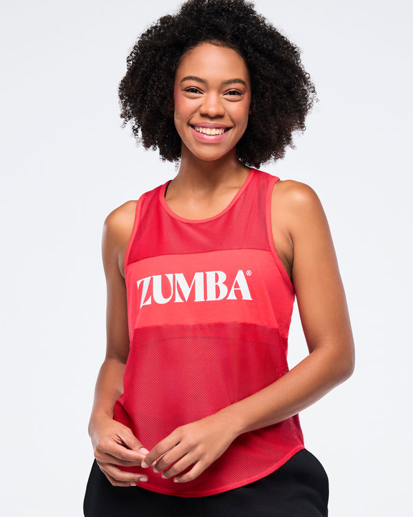 Zumba Haus Mesh Tank