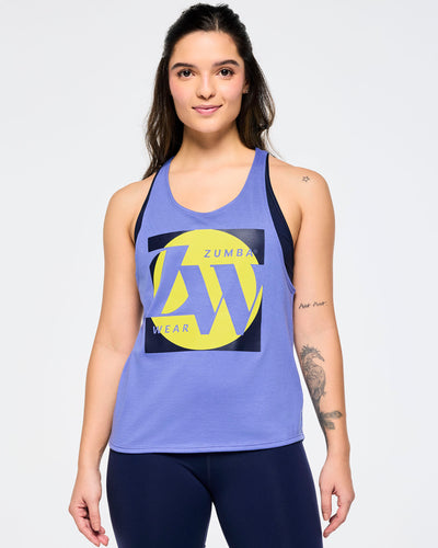 Zumba Out Loud Loose Tank With Round Hem