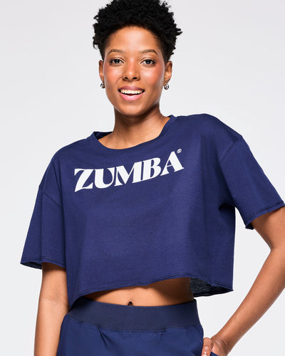 Zumba Out Loud Boxy Crop Top