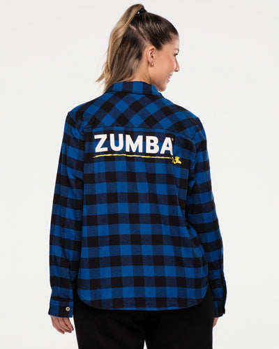 Zumba X Peanuts Long Sleeve Button Down