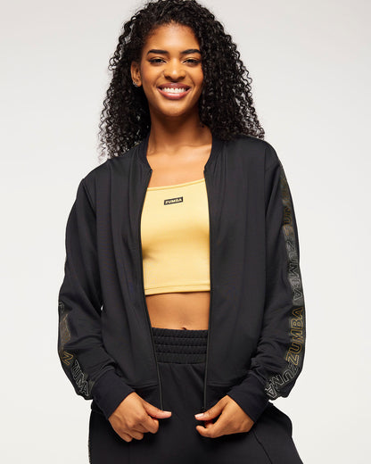 Zumba Runway Knit Track Jacket